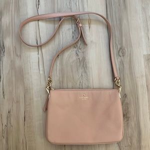 NWOT Kate Spade Blush Pink crossbody bag